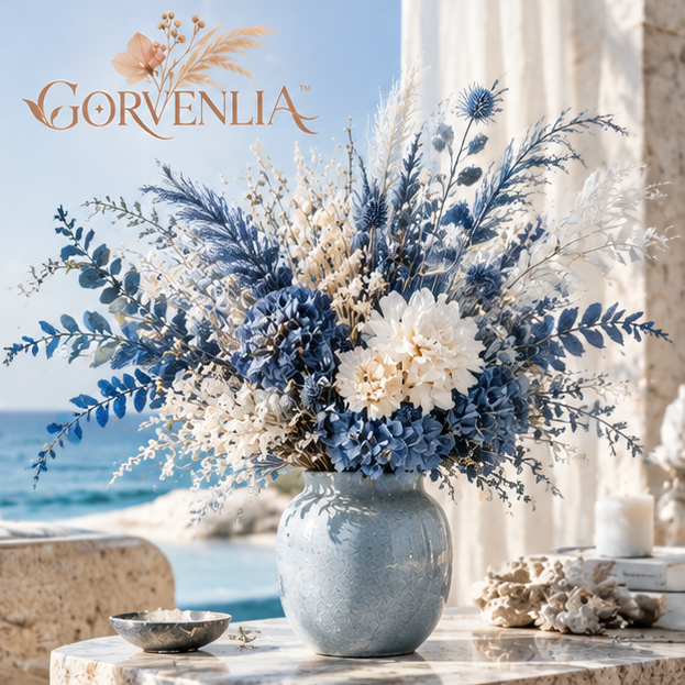 Ocean Mist Blue Floral Set